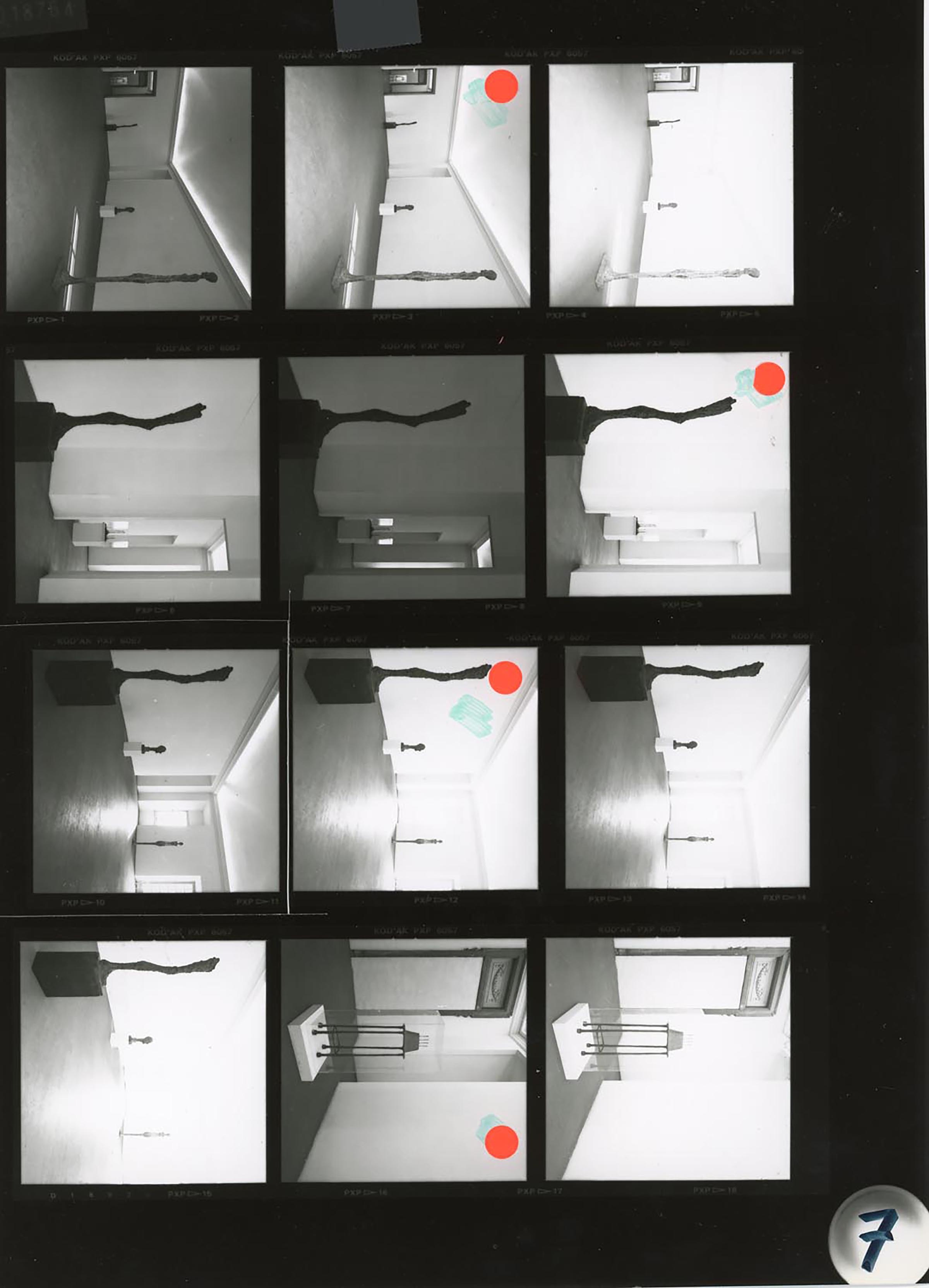 u0022Alberto Giacomettiu0022, veduta espositiva